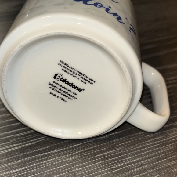 Friends JOEY Central‎ Perk Ceramic Coffee Tea Mug Collectors Paladone WB Rare - Picture 5 of 7